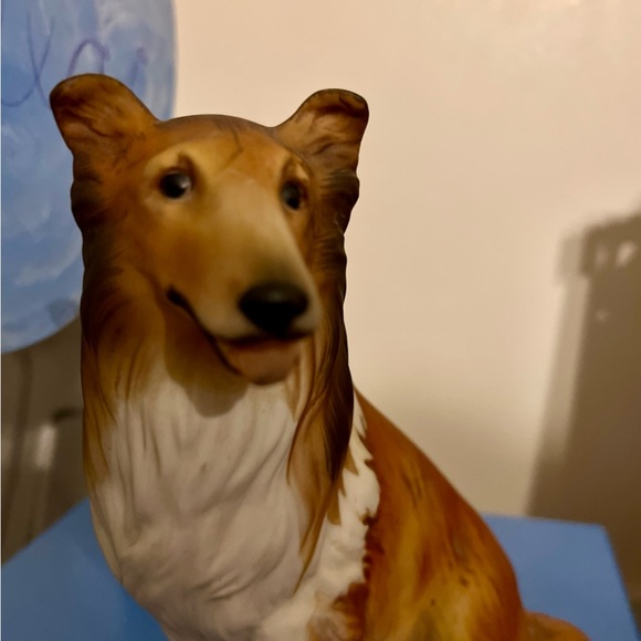 1986 HOMCO Collie Figurine Lassie Sheltie Masterpiece Collection - Picture 3 of 9